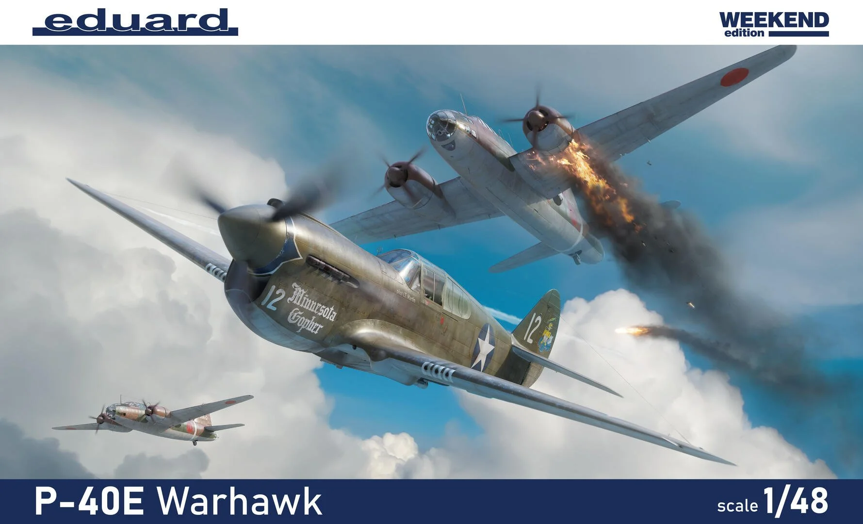 Eduard 1/48 Curtiss P-40E Warhawk Weekend Edition
