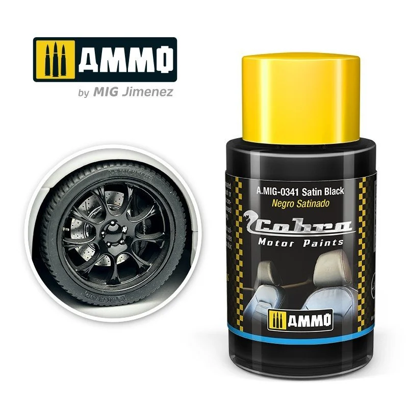 Cobra Motors 0341 Satin Black