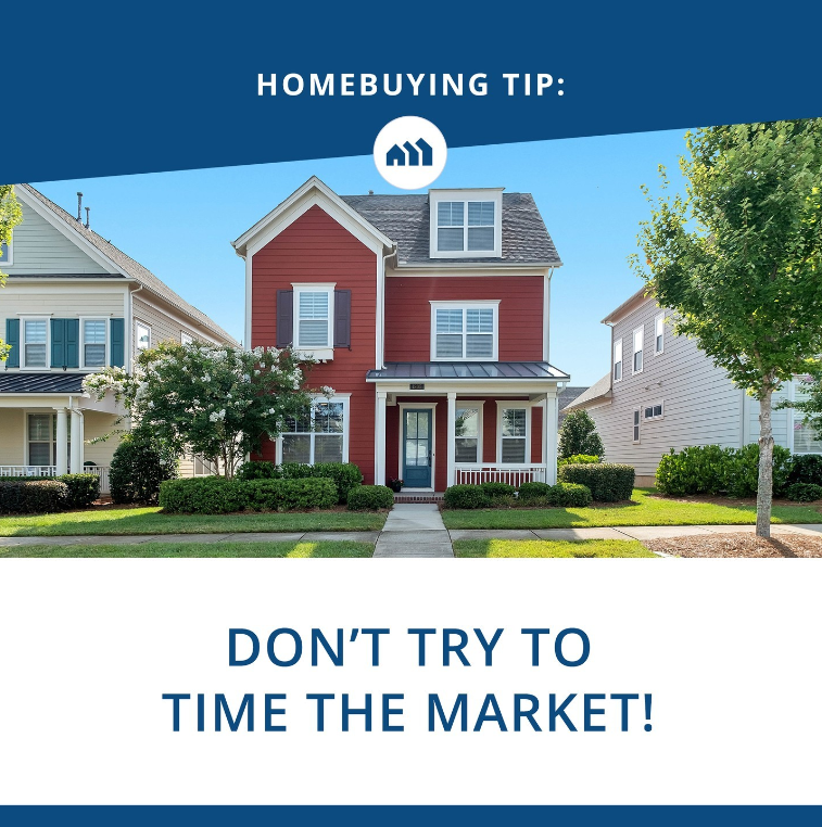 We don't know who needs to hear this, but DO NOT obsess with figuring out the best time to buy. The market is unpredictable and goes up and down constantly. The best time to buy is when you find the right home and you can afford it.