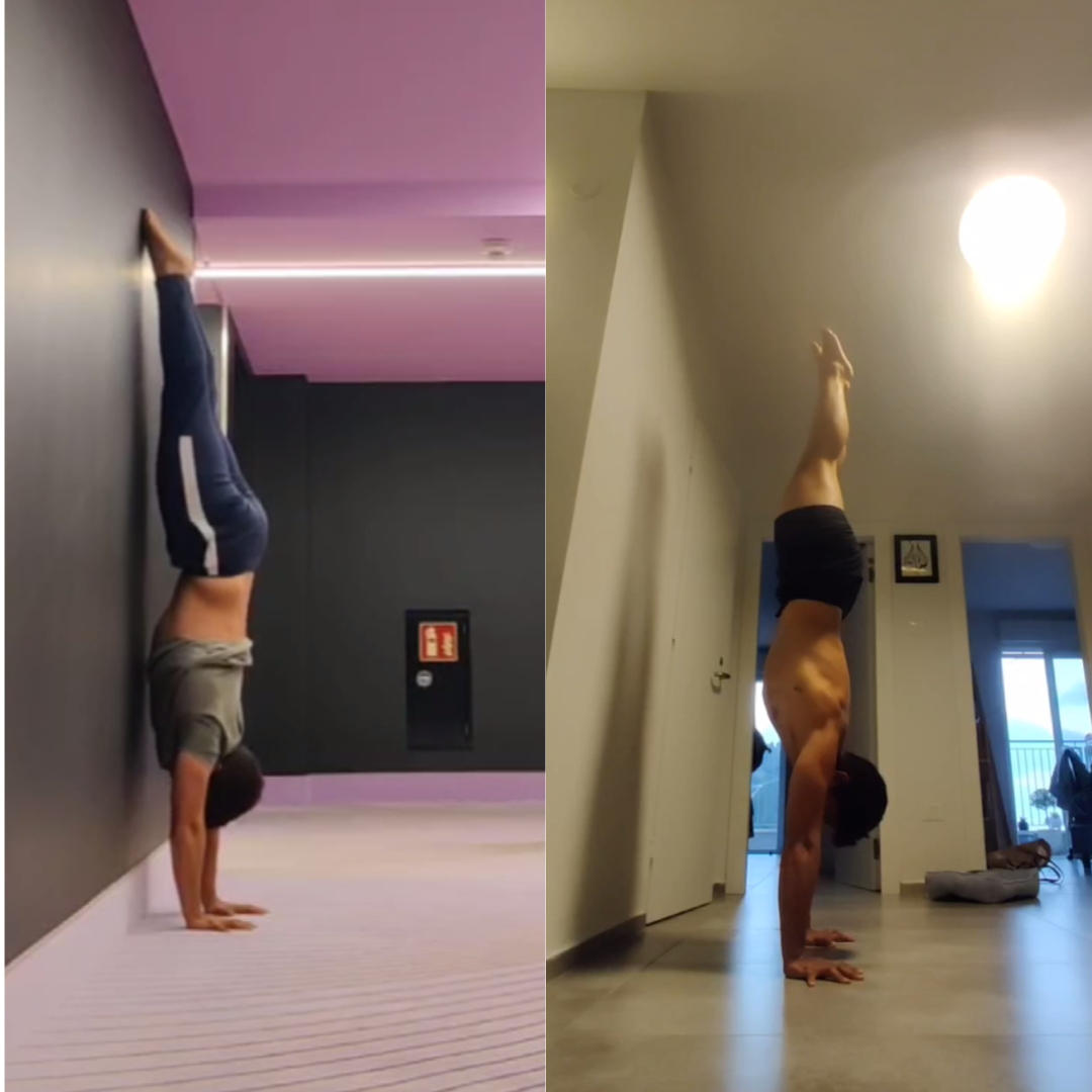Adam Handstand Progress