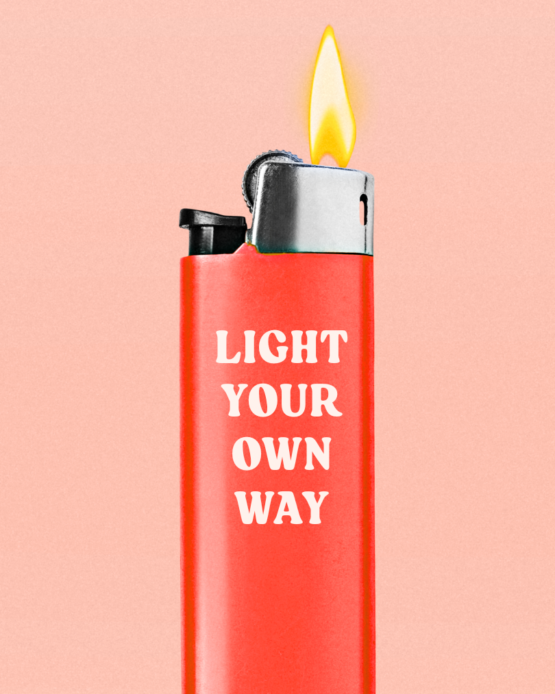 Lighter Quote Instagram Template
