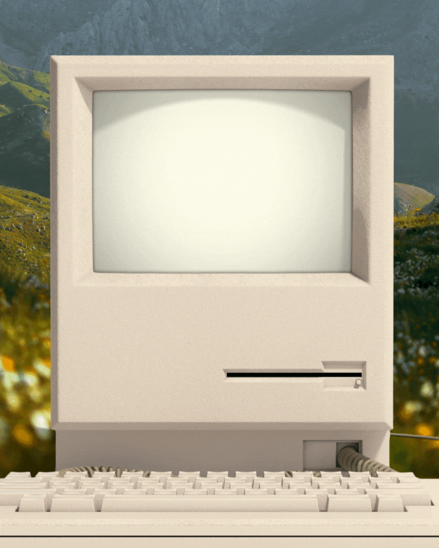 downloading dopamine - 80s computer canva template.gif