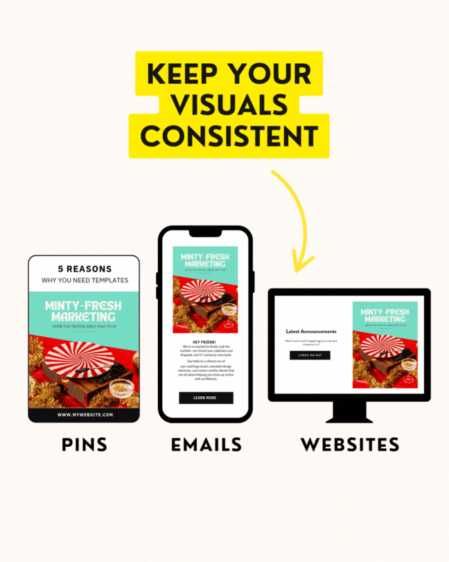 Shamblen Studios Canva Template - keep your visuals consistent.gif