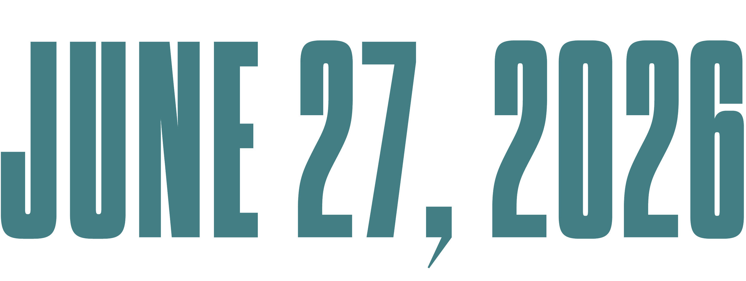 JUNE 27, 2026