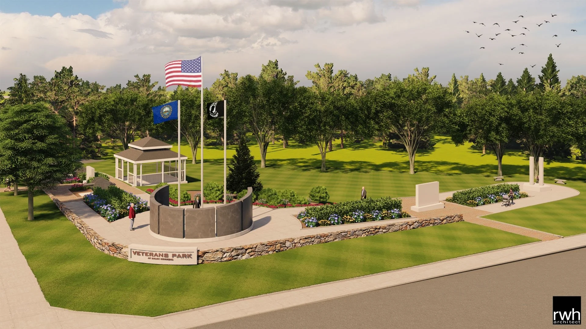 Veterans Memorial Park at Salem Commons