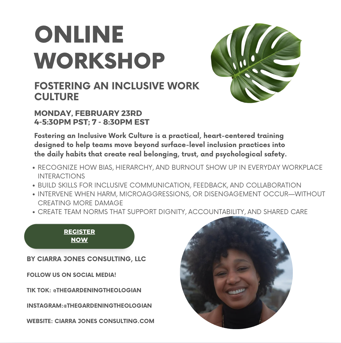 Fostering an Inclusive Work Culture