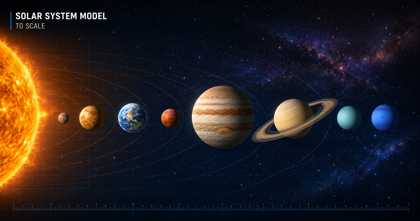 How to Make a Solar System Model That’s Actually to Scale