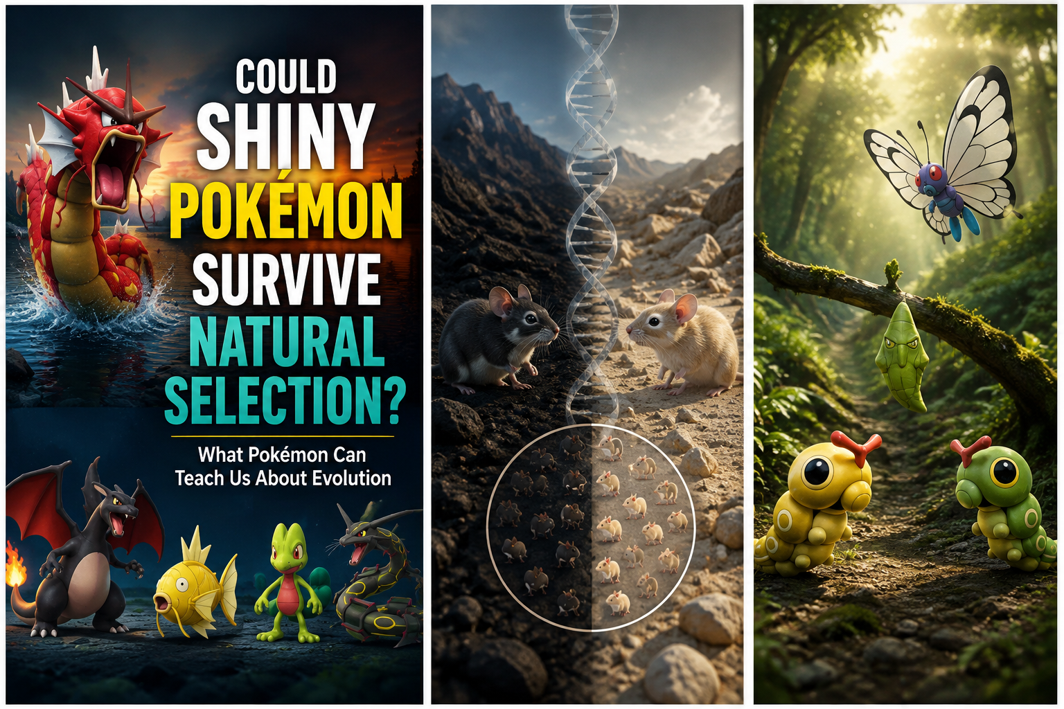Could Shiny Pokémon Survive Natural Selection?