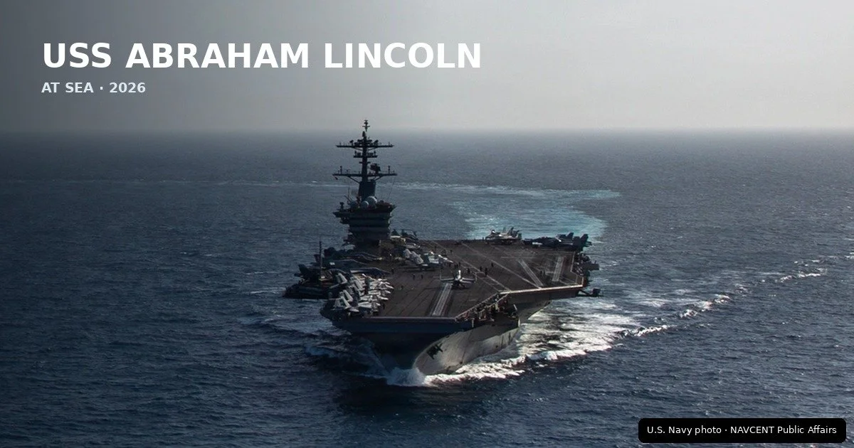 USS Lincoln Conditions at Sea: What We Know as the Carrier Leaves the Middle East