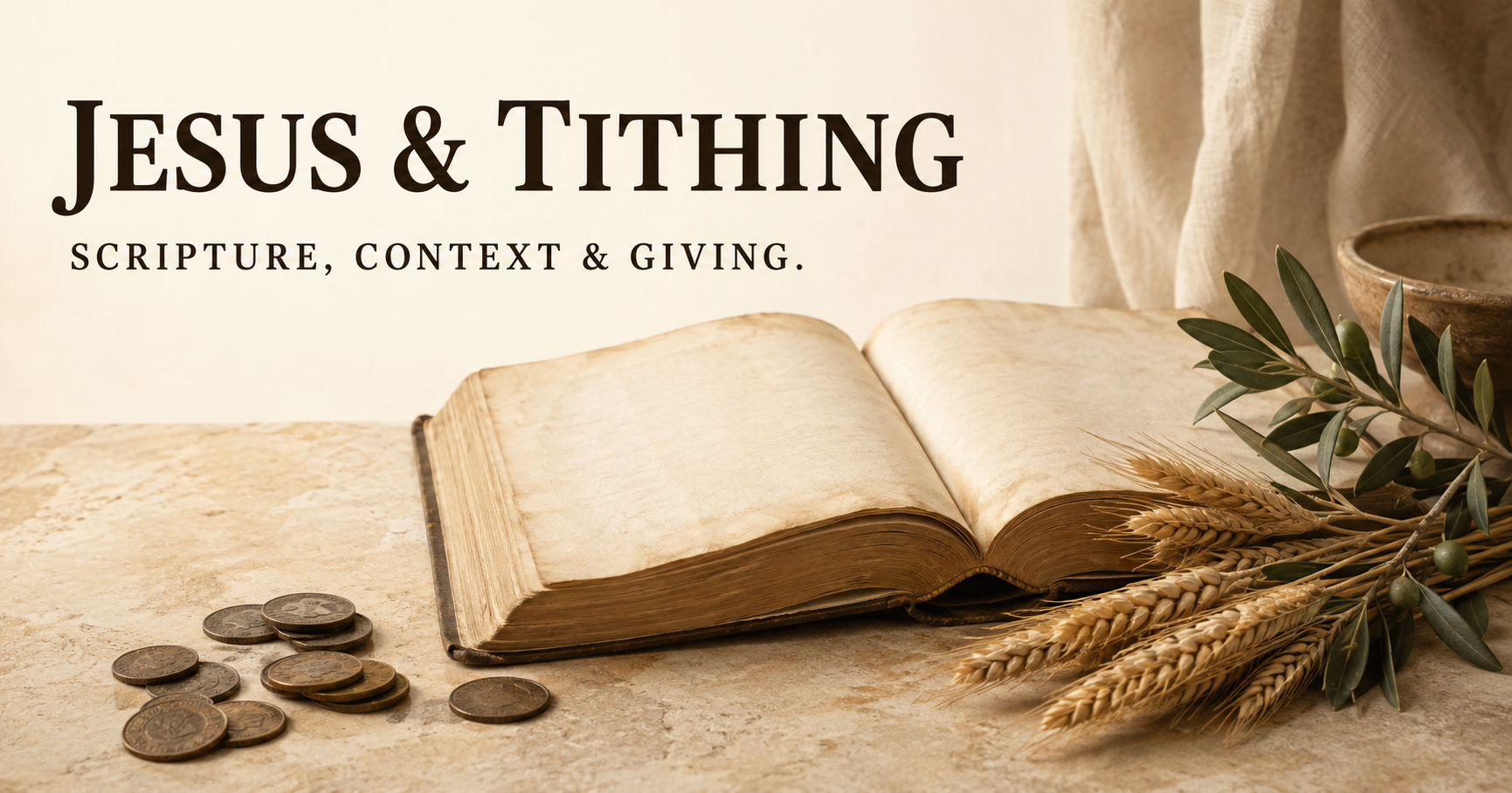 Jesus and Tithing: Scripture, Context and Christian Giving
