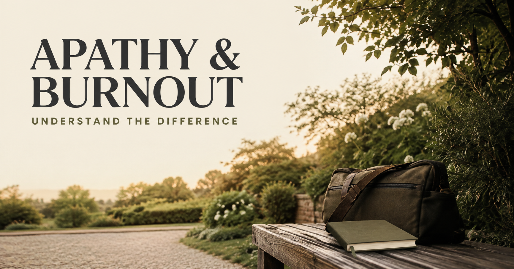 Apathy, Burnout and Depression: Understanding the Differences