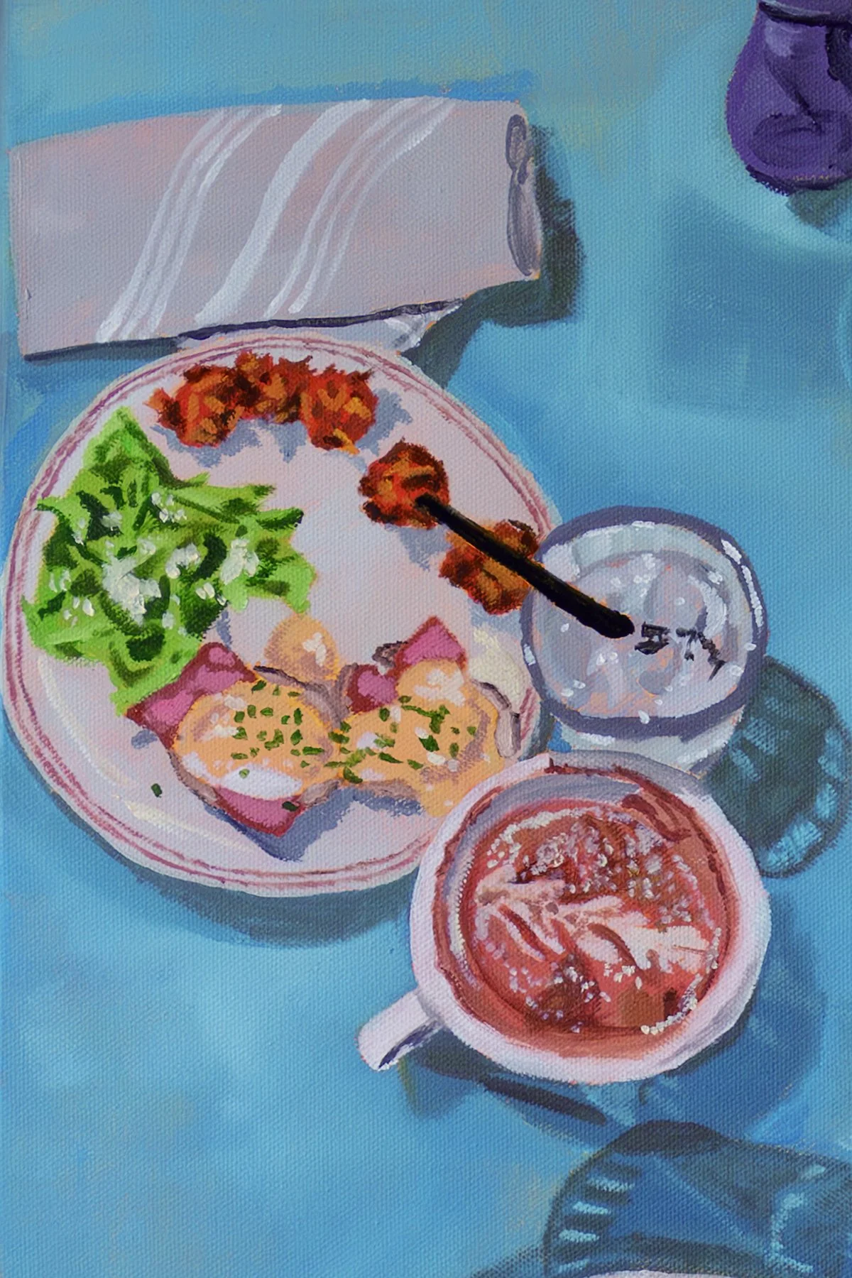 "Before You Go Sample #1" 4"x6" Giclée Art Print