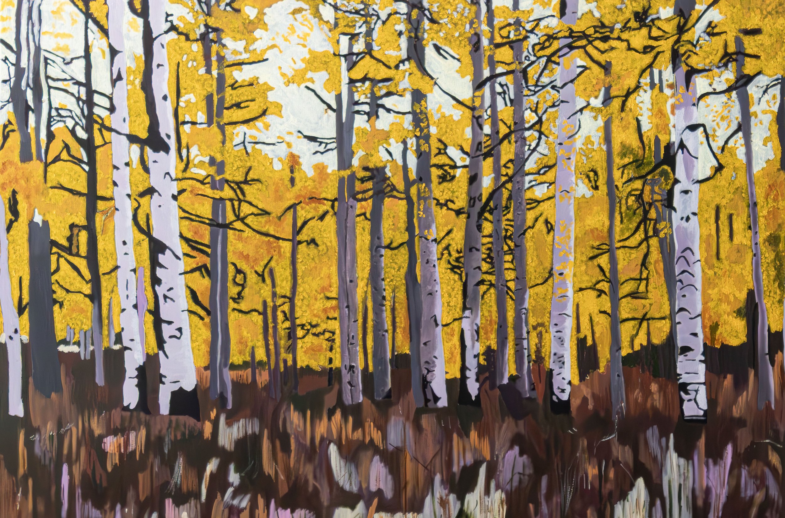 Aspens
2025
oil on canvas
24"x36"
