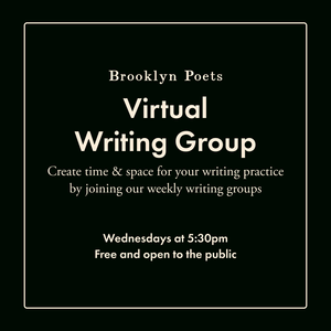 Virtual Writing Group at Online via Zoom