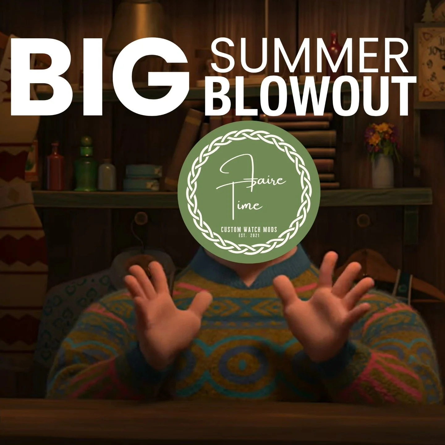 Yoo hoo!

Rugby season has come to an end so I returned to my workbench and..... realized I have way too many built watches just sitting (about 30), waiting for someone to wear them. 

So it's time for a big summer blowout. I moved my pre-built watch