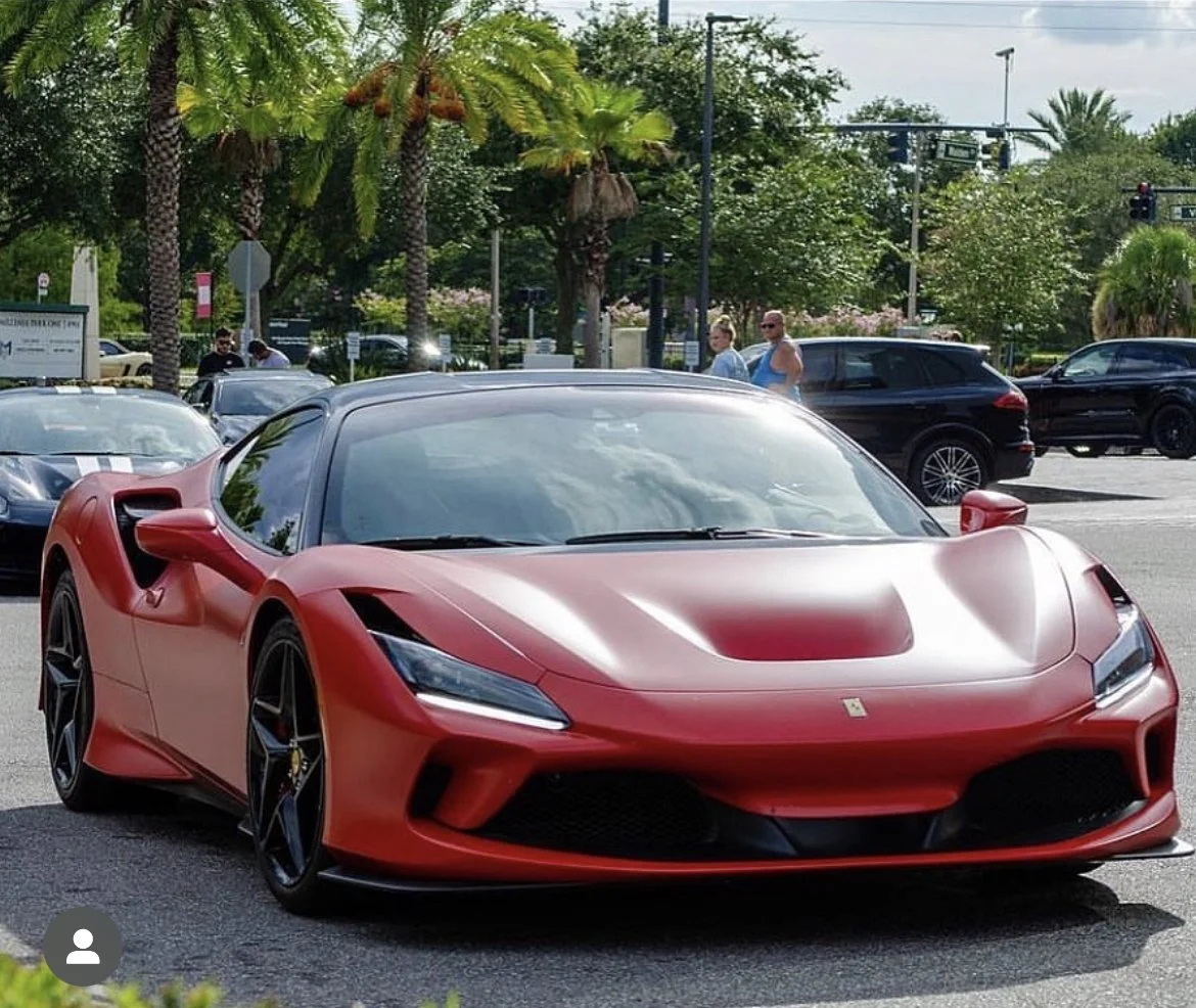 Ferarri F8 Tributo Full Matte PPF - Wolves Den Custom Orlando