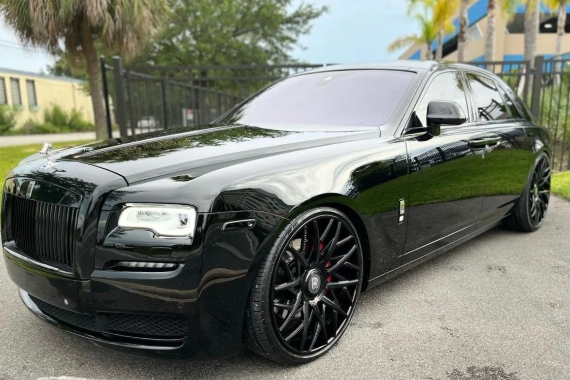 Rolls Royce Ghost Ceramic Coating + Forgiato Wheels - Wolves Den Custom Orlando