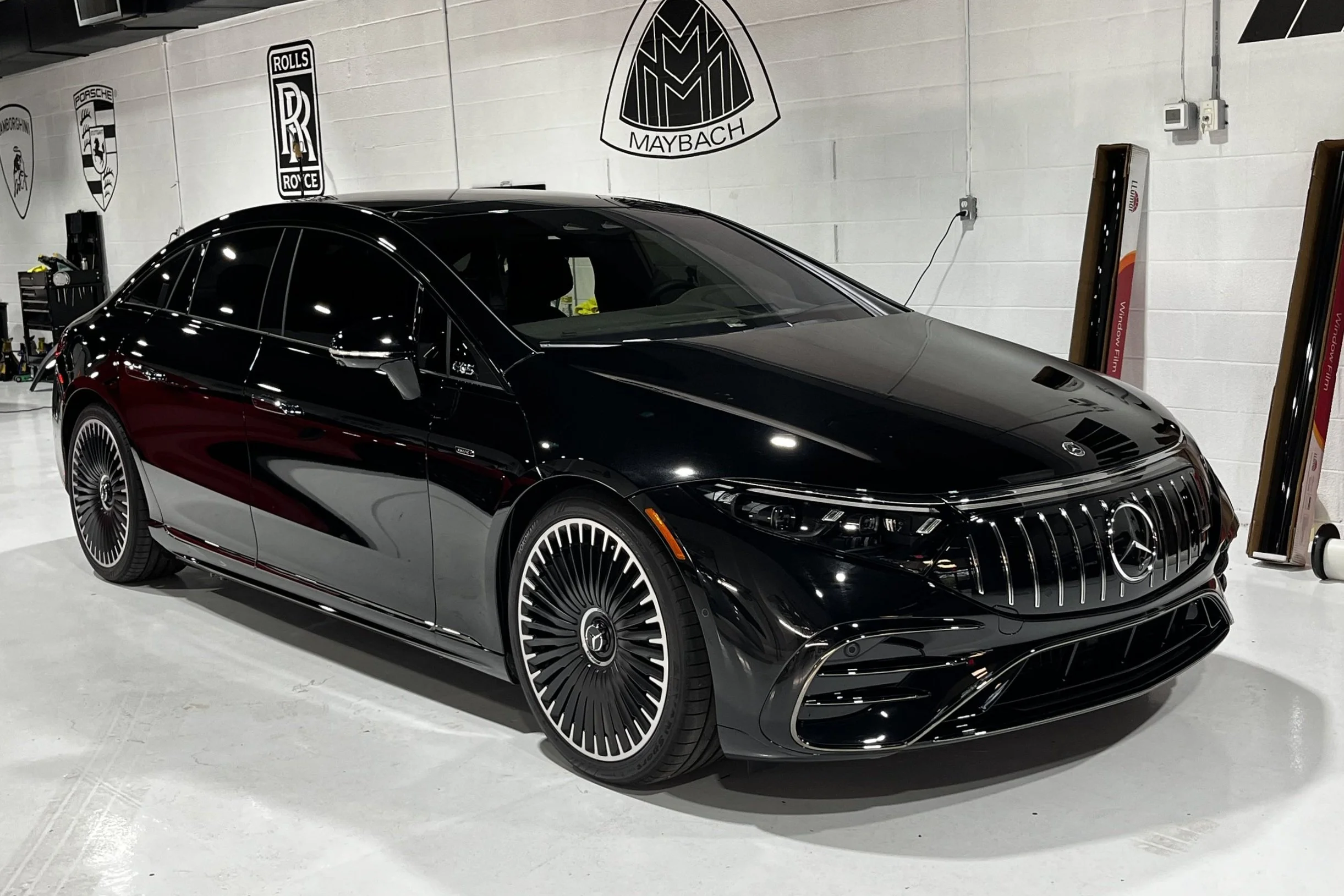 Mercedes EQS AMG Full Ceramic Tint - Wolves Den Custom Orlando