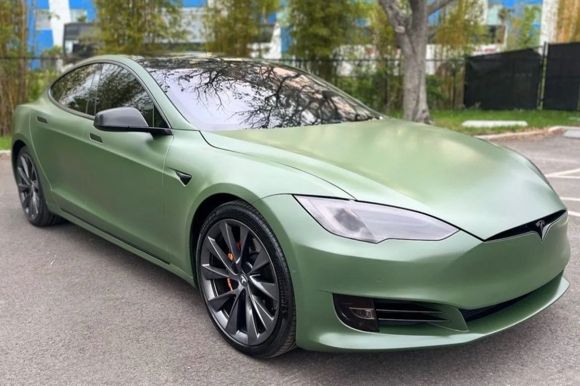 Tesla Model S Full Wrap + Full PPF - Wolves Den Custom Orlando