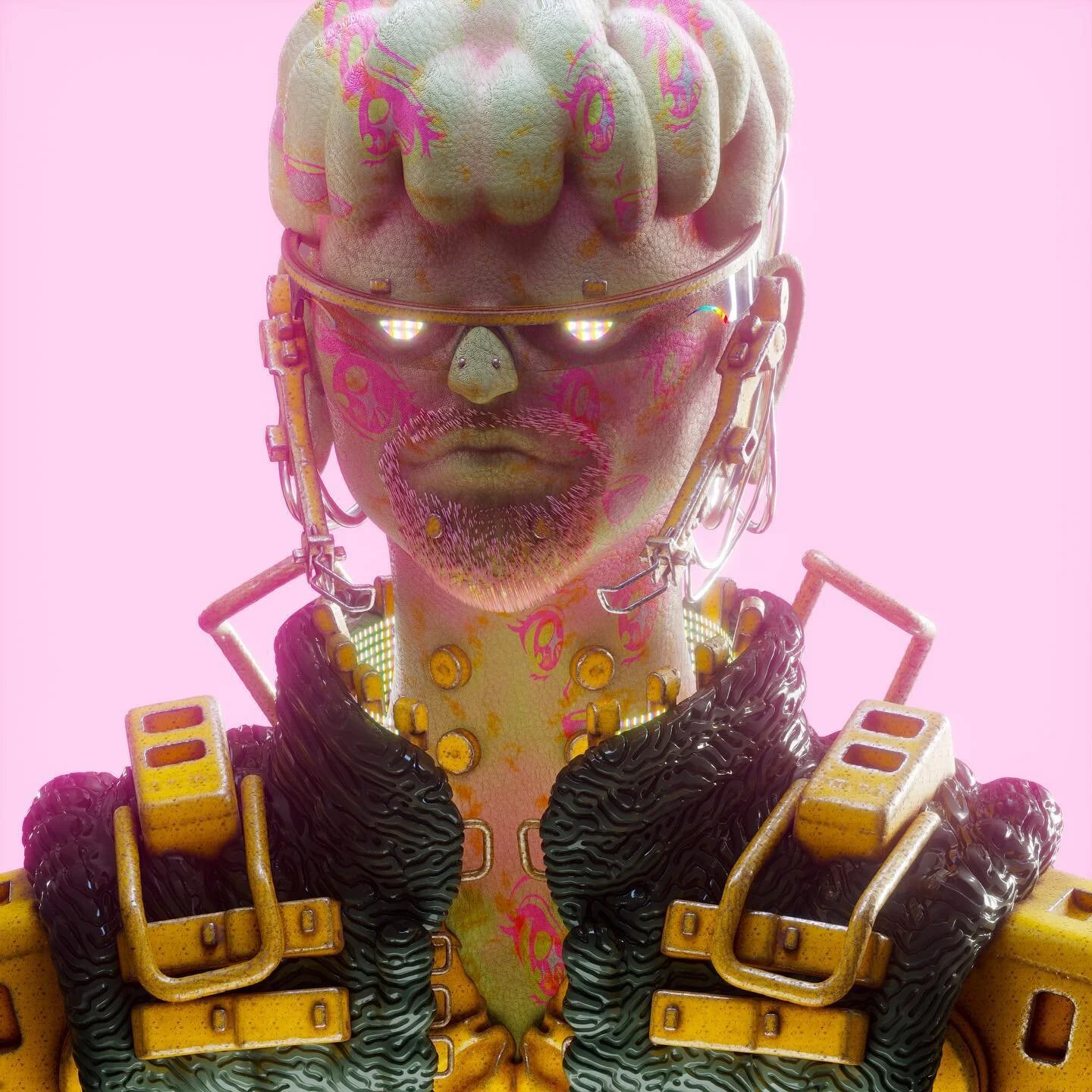 New VR sculpt🦾. Haven&rsquo;t worked on a character in awhile. Sculpted in Medium.
.
.
.
.
.
.
.
.
.
.
#lightscamerarender #octane #redshift #blender #digitalart #3dart #cyberpunk #c4d #maxon #adobemedium #vrart #3d #scifi #newage #futureproof #vr