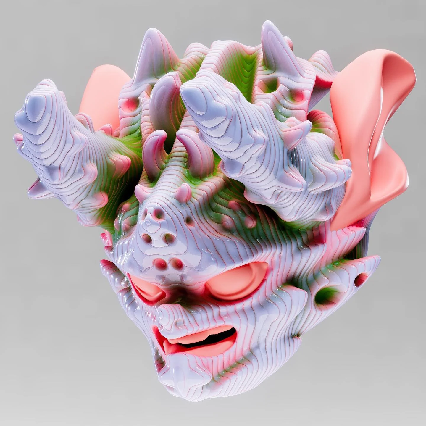 Glad I held off on this sculpt last year. Messing around with octanes dirt node + displacement maps 🦾. Sculpted in Adobe medium, can&rsquo;t wait for Substance Modeler to come out 🙌.
.
.
.
.
.
.
.
.
.
.
.
.
#adobemedium #vr #vrart #digitalart #octa