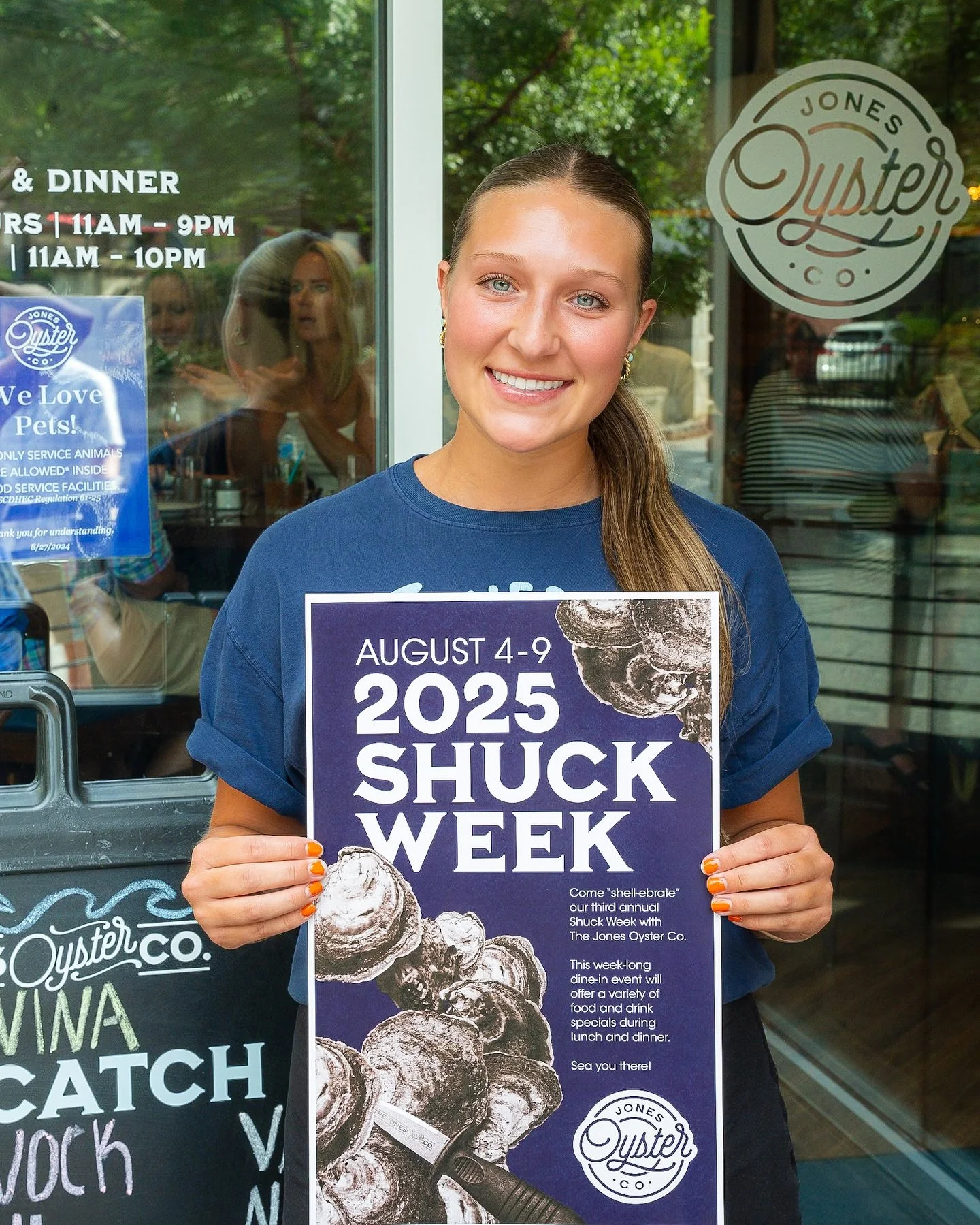 🎉 SHUCK WEEK GIVEAWAY #1! 🥳 We&rsquo;re kicking off our 3rd Annual Shuck Week with a giveaway you won&rsquo;t want to miss!

🎟️ Win 2 tickets to one of our upcoming Oyster Roasts! Here&rsquo;s how to enter:
- Follow @thejones_oysterco
- Like this 