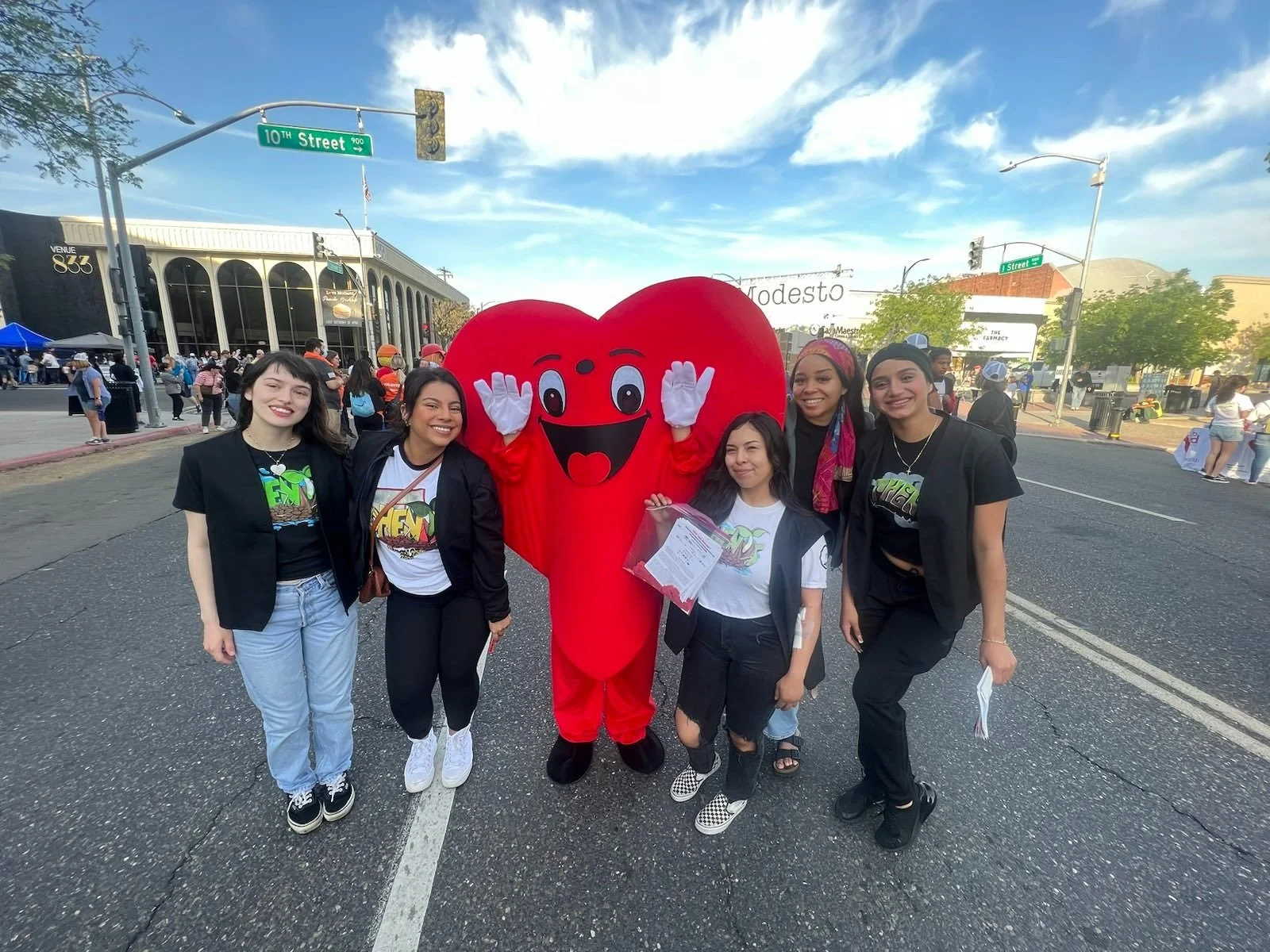 The Premier Group team at a local community event