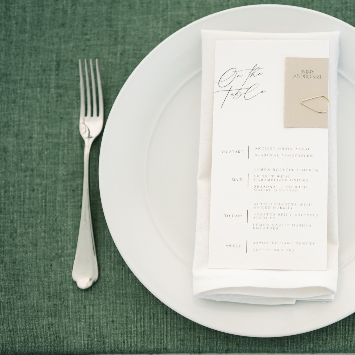 All the details we love to pour over. Abby and Morgan, our Colorado based couple, wanted to name each table a different mountain they love hiking. We took that idea and ran with it - infusing their personality into the small pieces of their wedding d