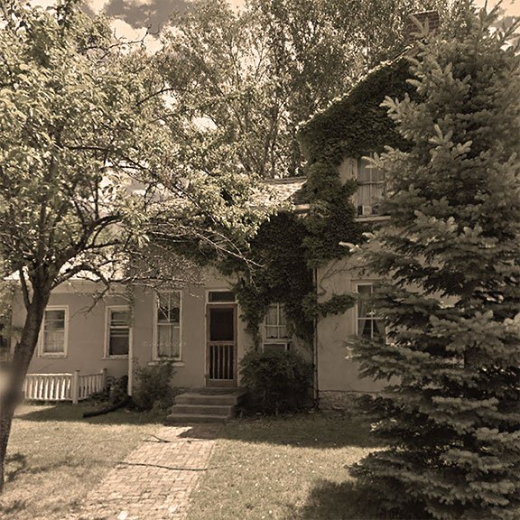 Ebineezer Beesley's original home in SLC