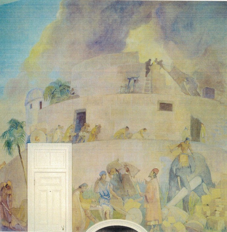World Room Murals  - Story of Minerva Teichert and the Manti Temple