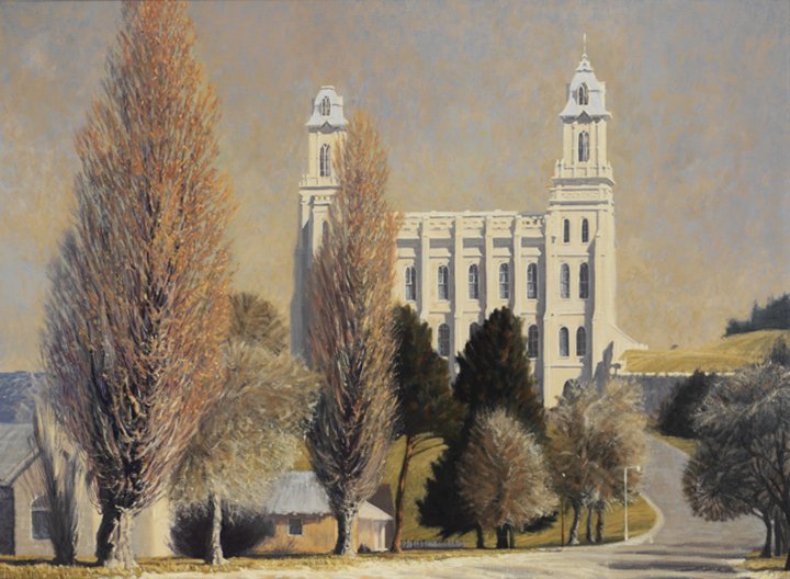 Manti Temple by Doyle Dewis Shaw