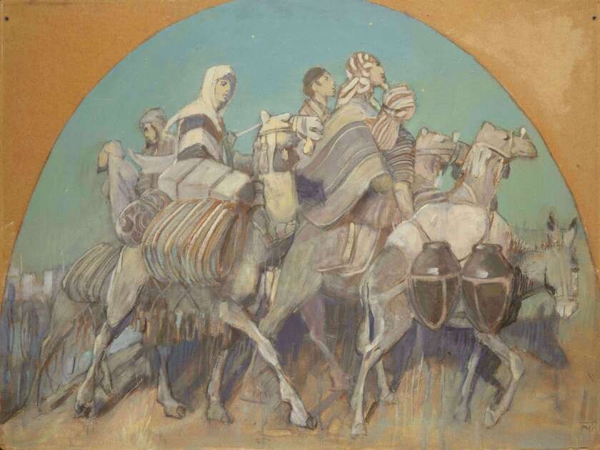 Flight by Minerva Teichert