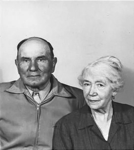 Minerva Teichert &amp; Her Husband Herman 