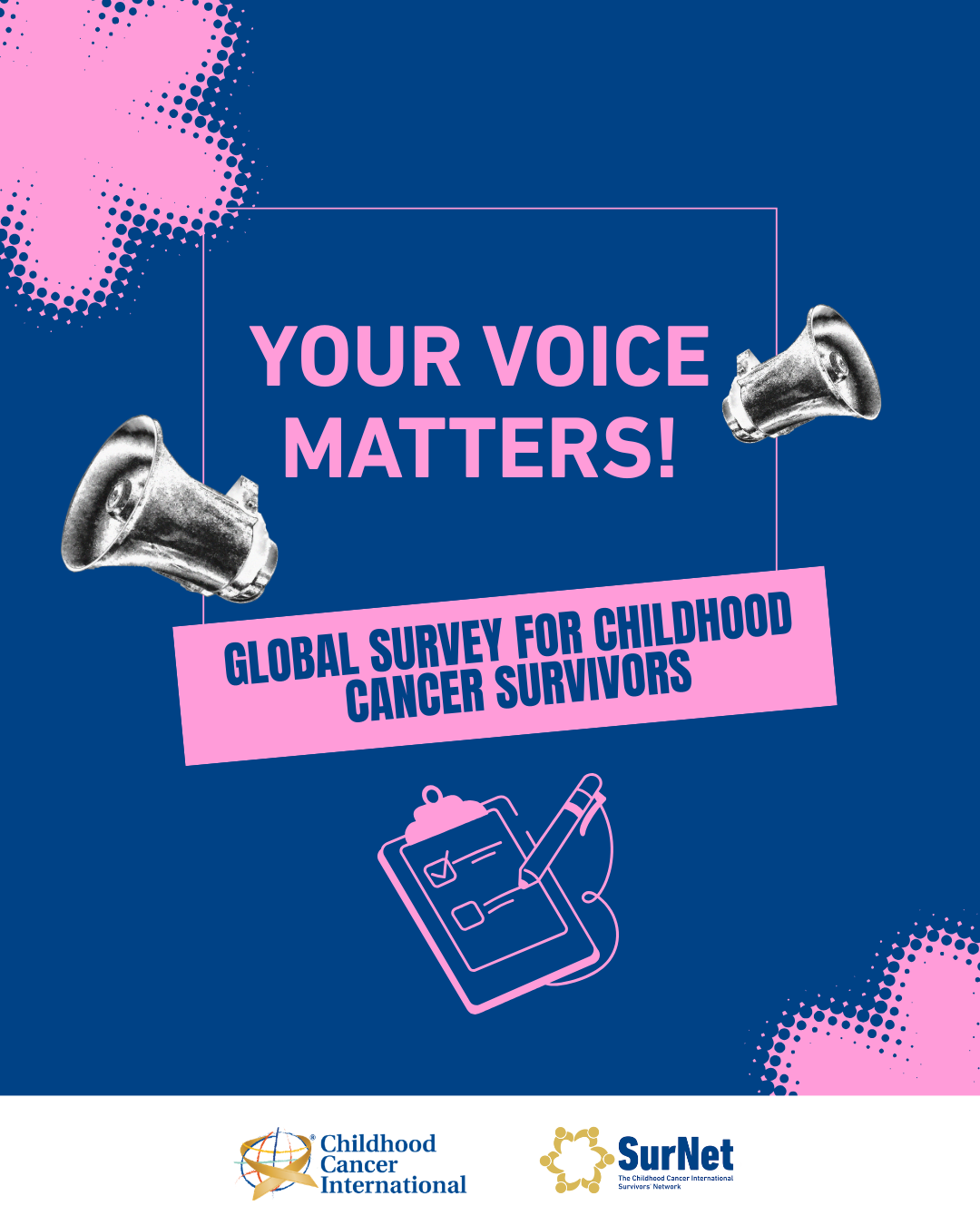 🌍 Every survivor's experience matters.