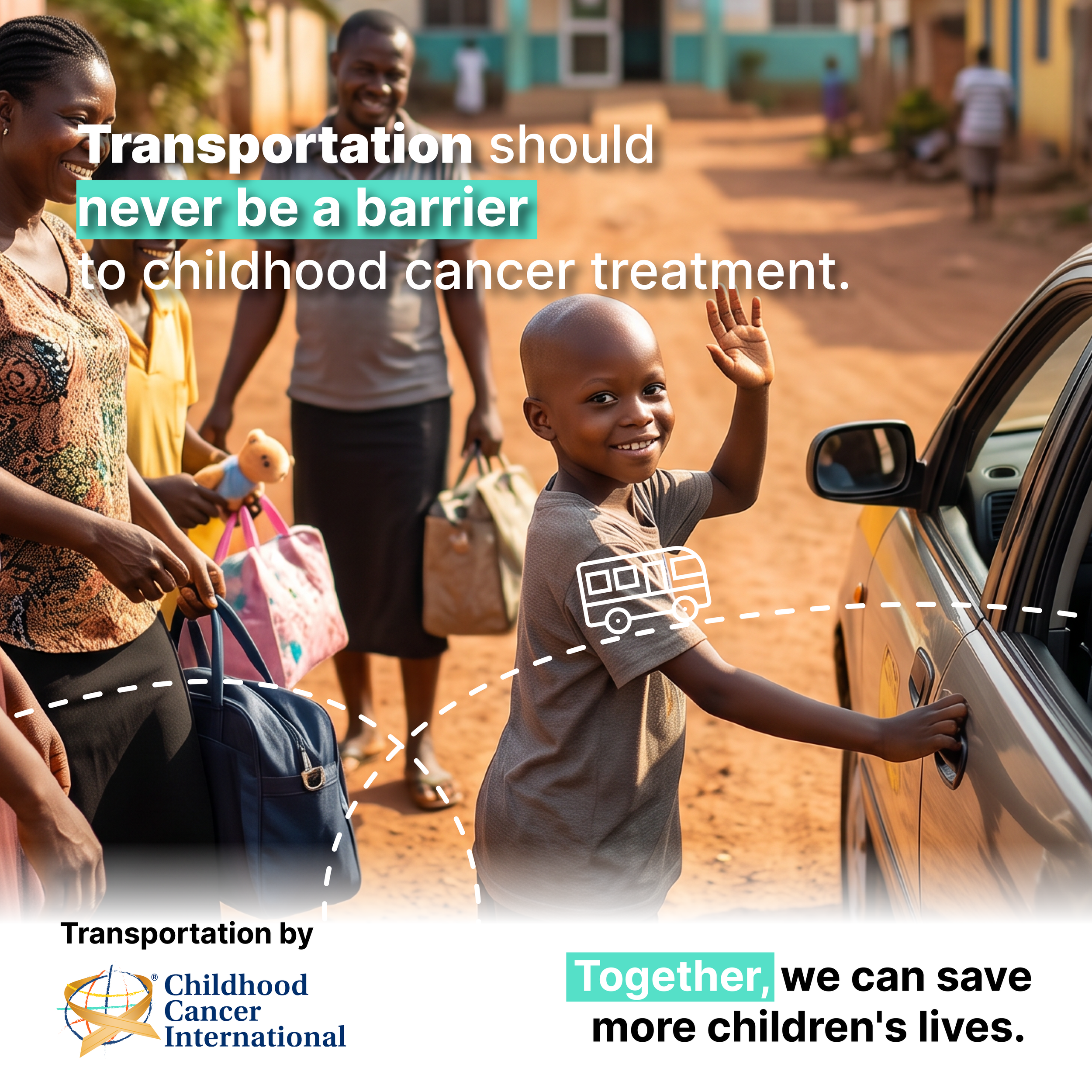 CCI launches Global Transportation Fund to help children reach life-saving treatment