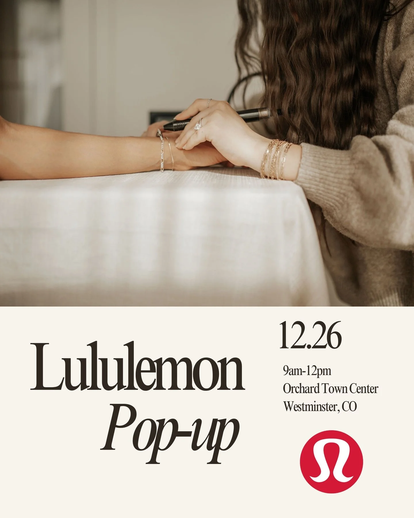 FRIDAY 12.26

Slight change in schedule this Friday. Join Longlive for a day filled day of pop-ups and permanent jewelry post Christmas!