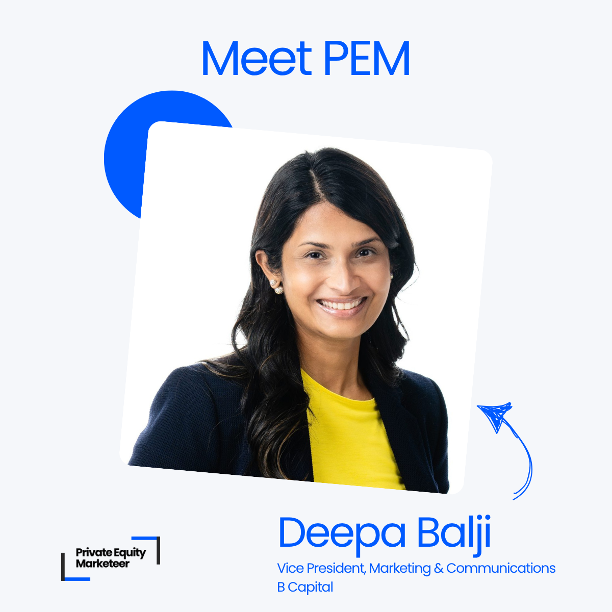 Meet PEM: Deepa Balji