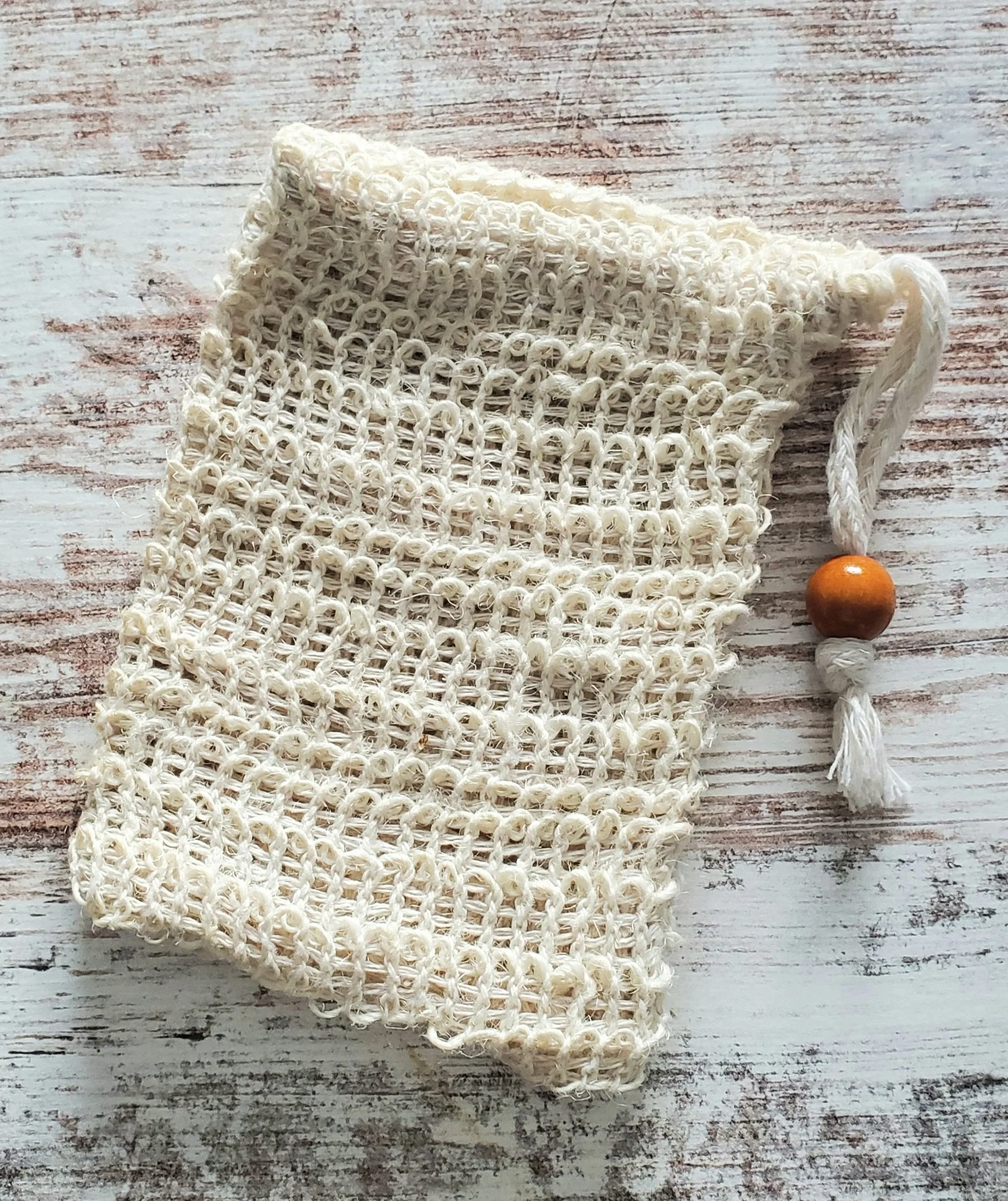 Sisal Bag Soap Saver