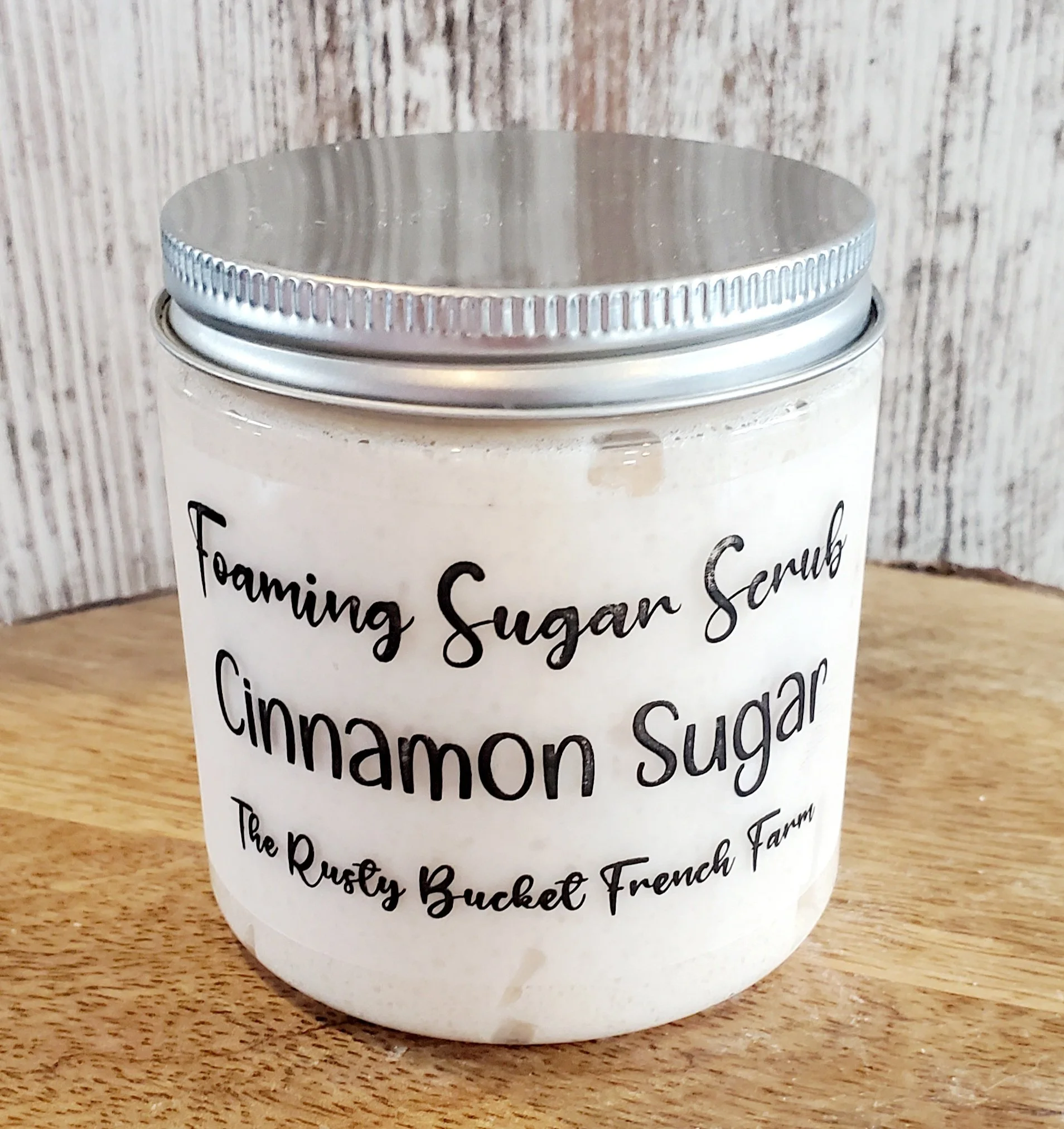 Cinnamon Sugar Foaming Sugar Scrub