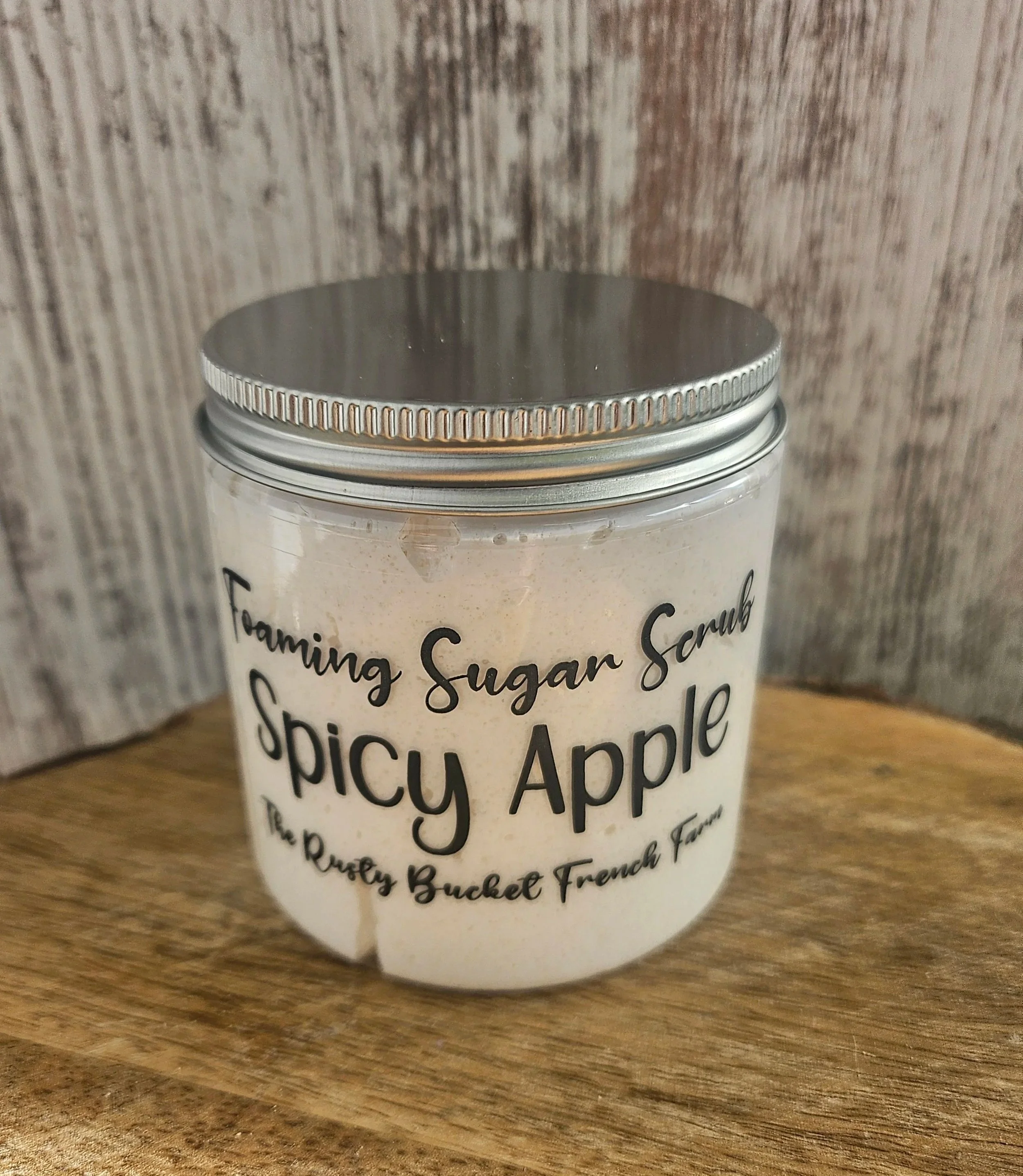 Spicy Apple Foaming Sugar Scrub