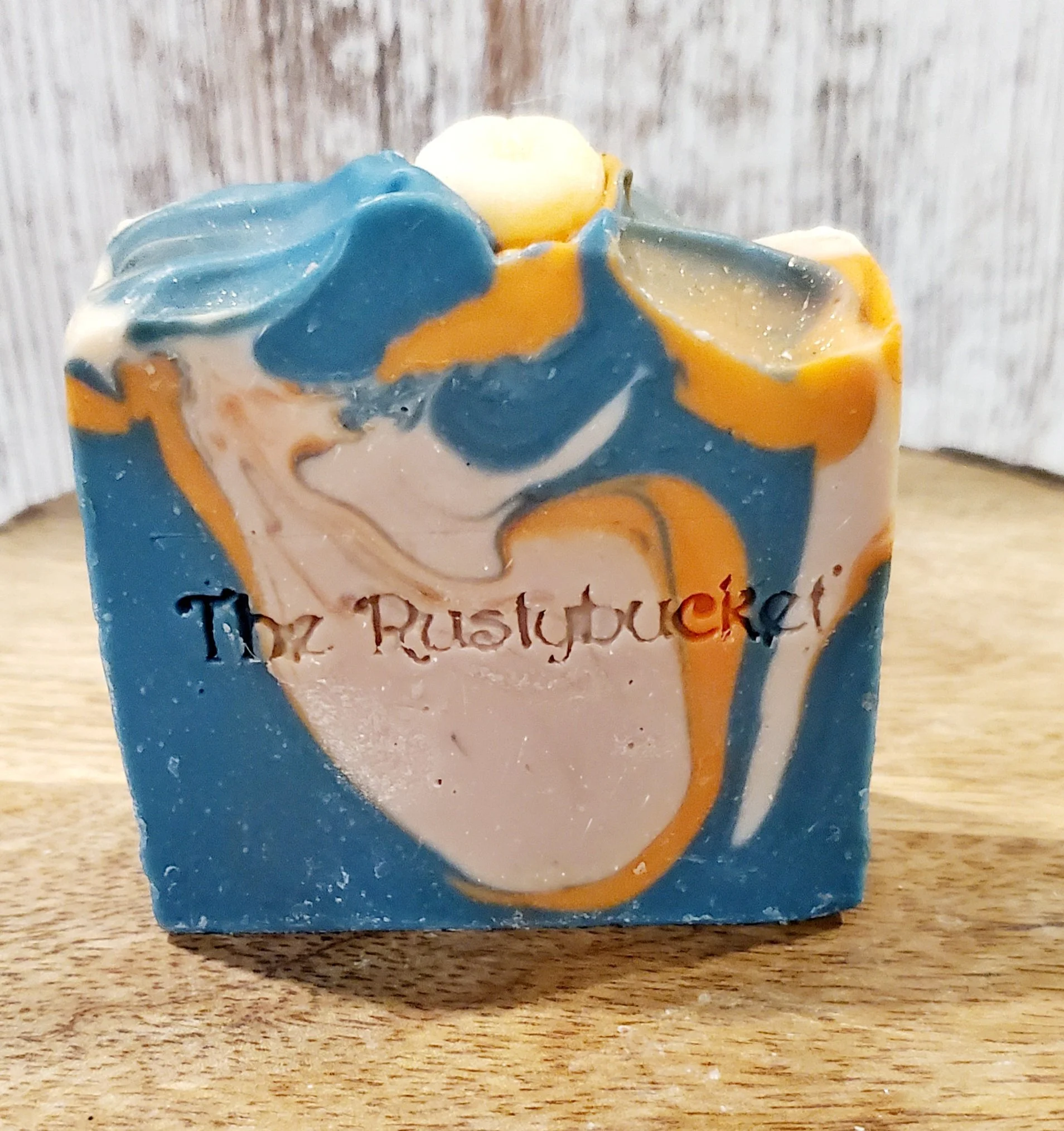 White pumpkin soap