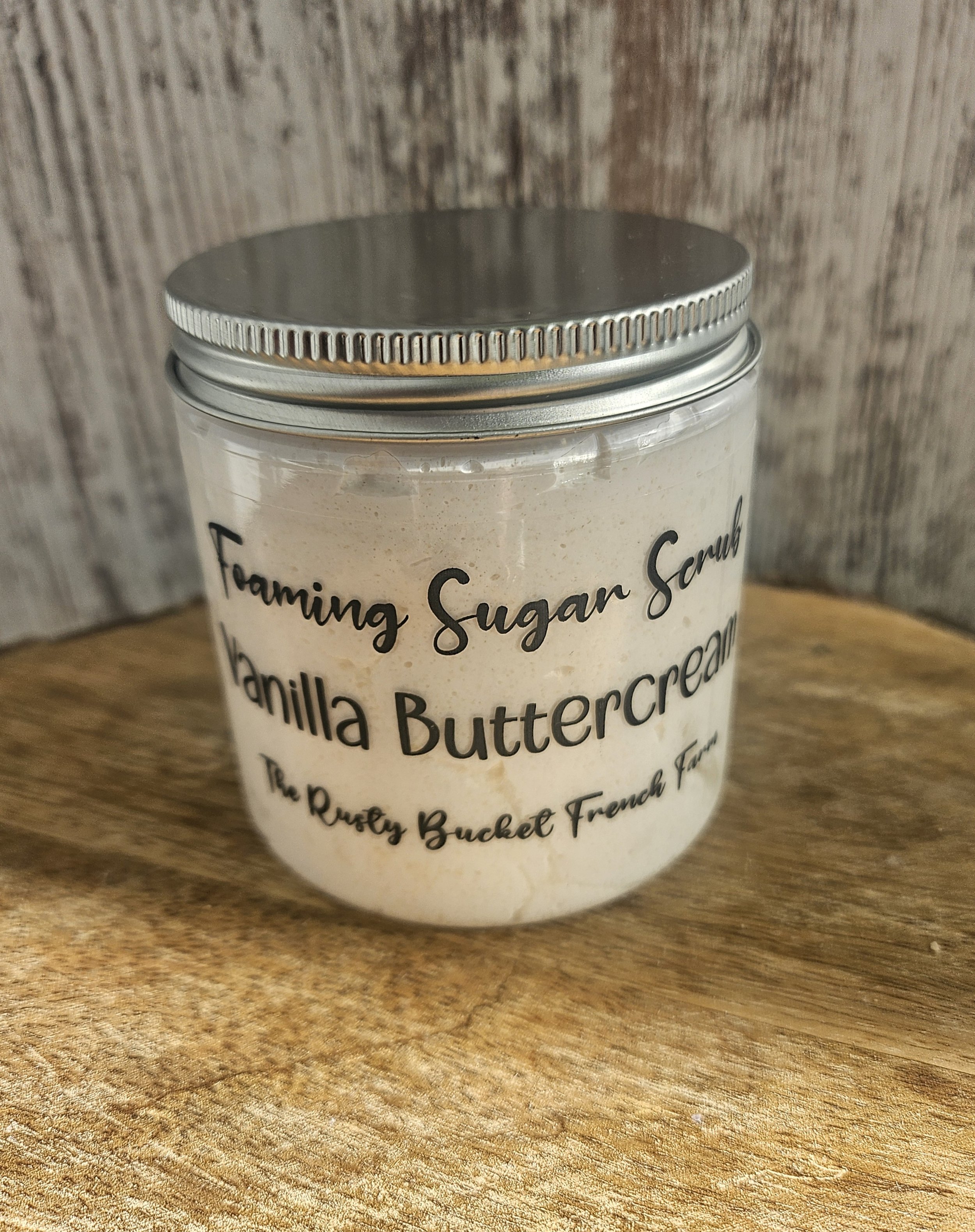 Vanilla Buttercream Foaming Sugar Scrub
