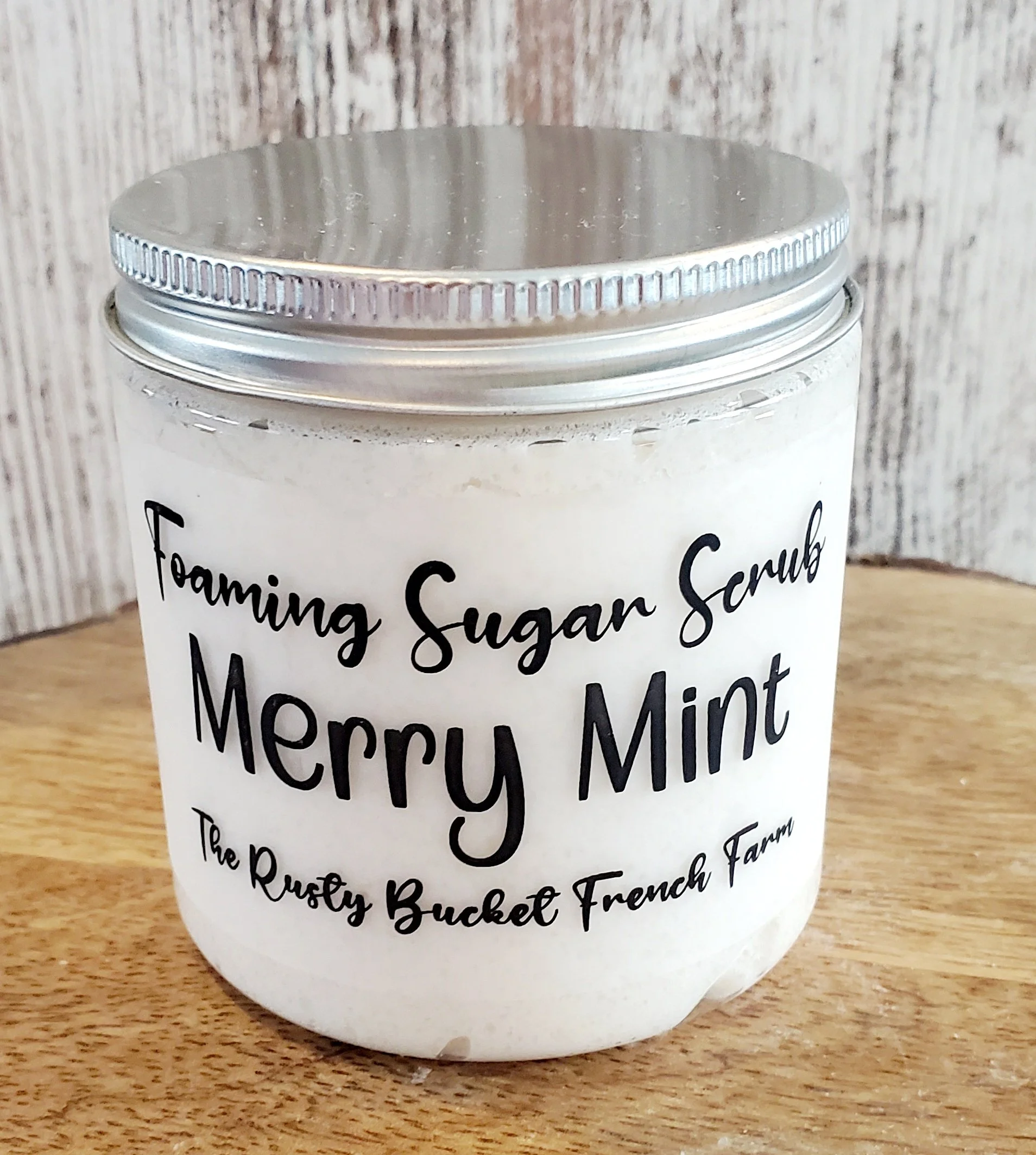 Merry Mint Foaming Sugar Scrub