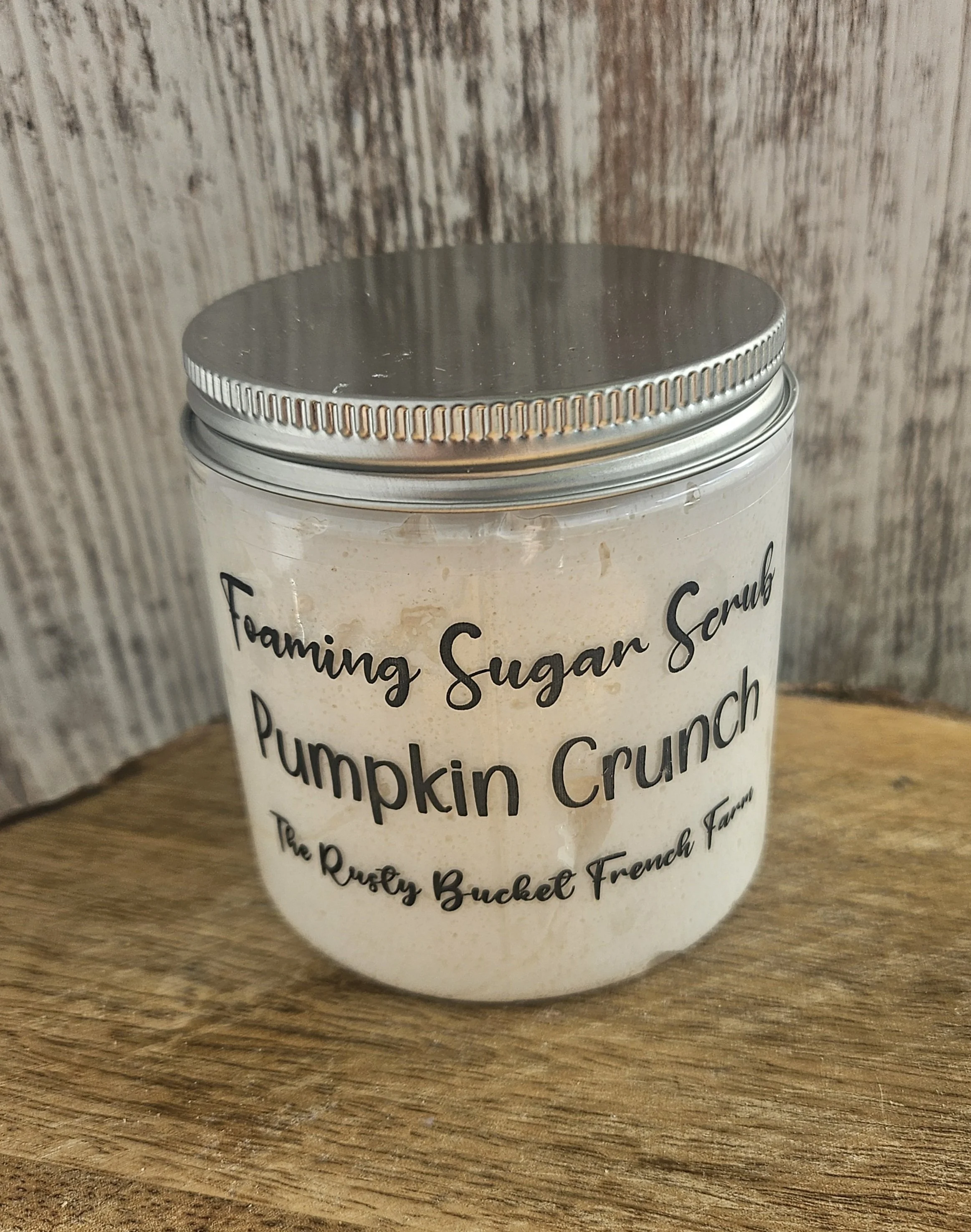 Pumpkin Crunch Foaming Sugar Scrub
