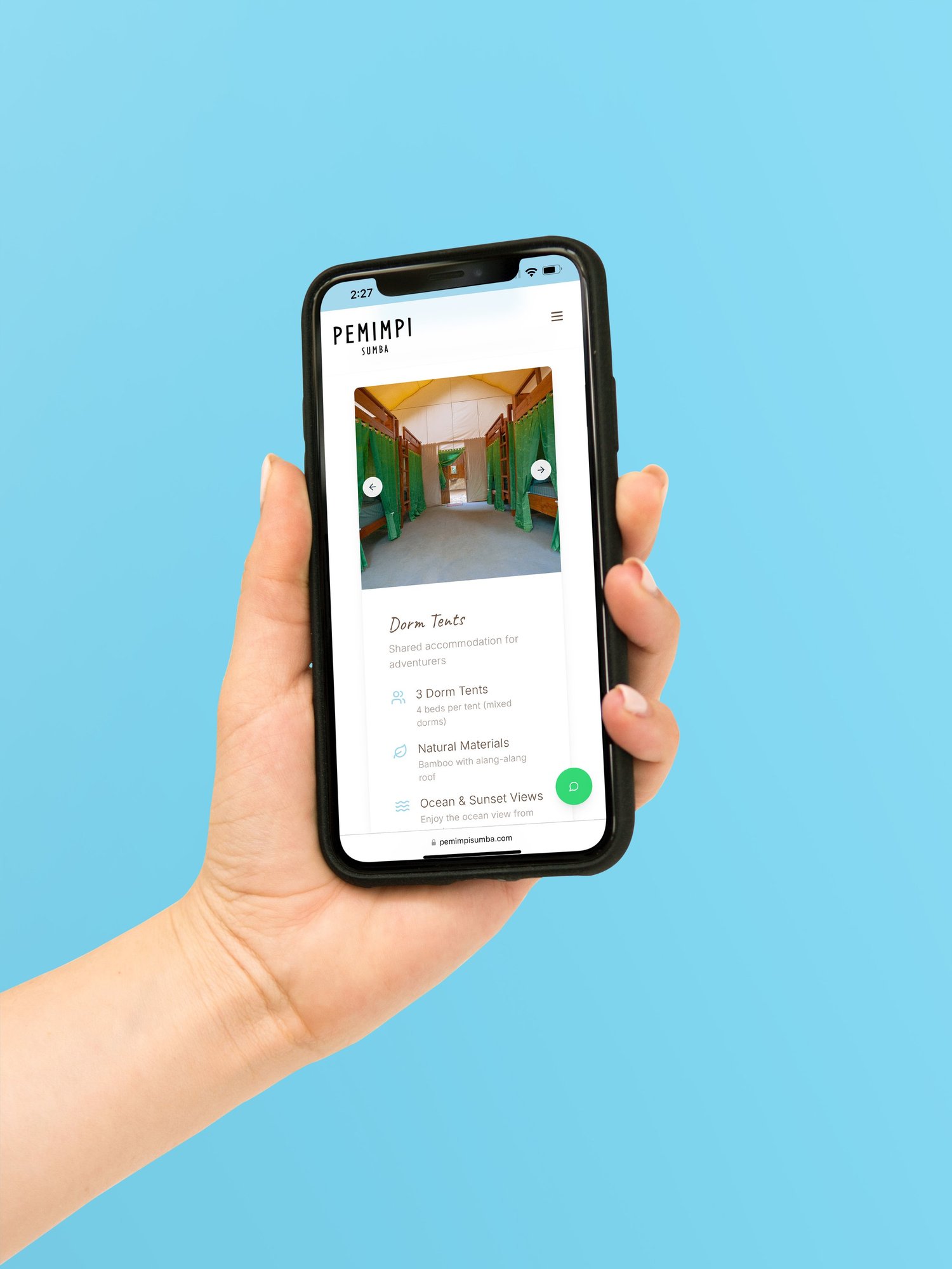 Website Pemimpi Sumba door Haarscherp