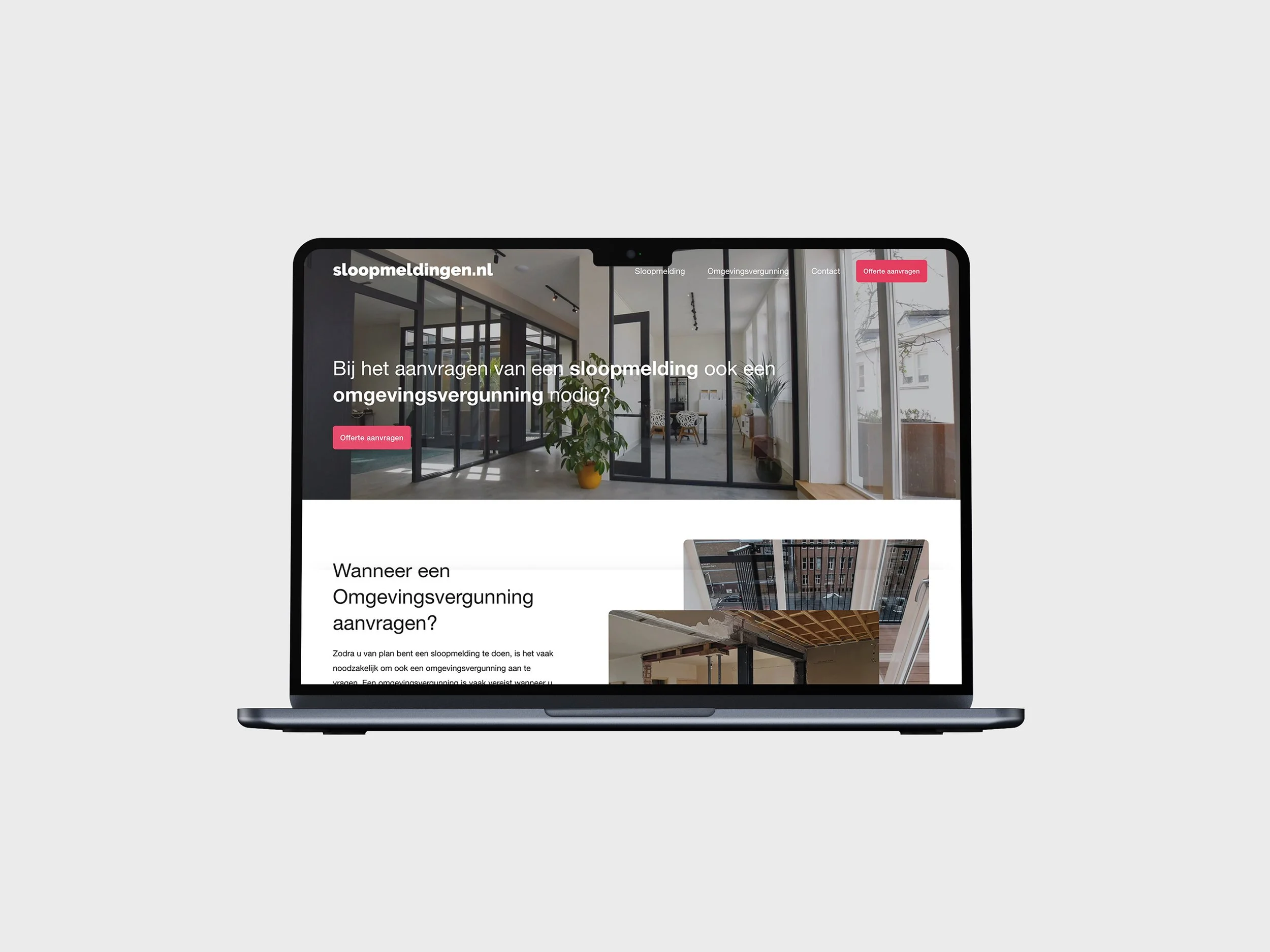Website Sloopmeldingen