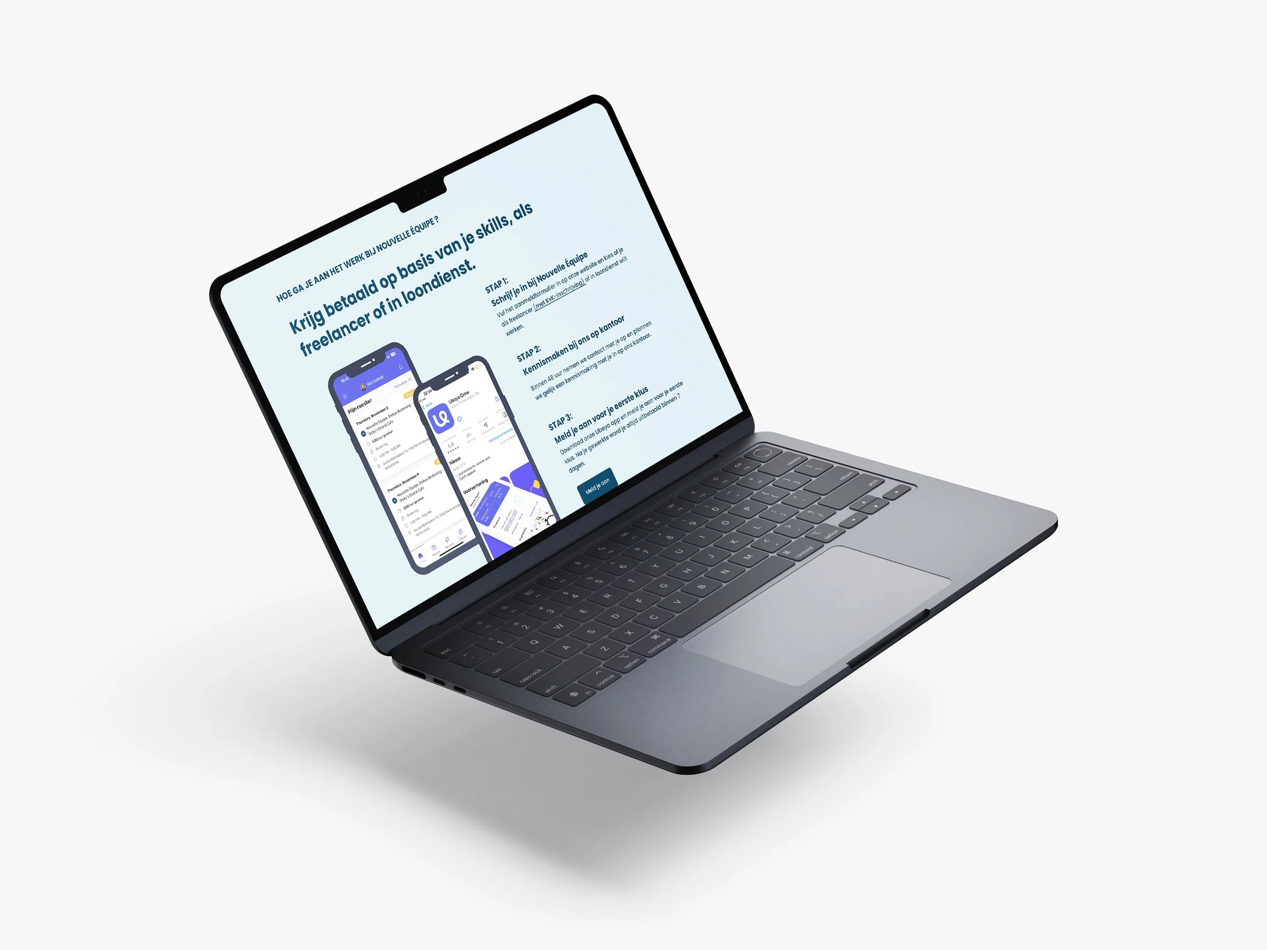 Website Nouvelle Équipe