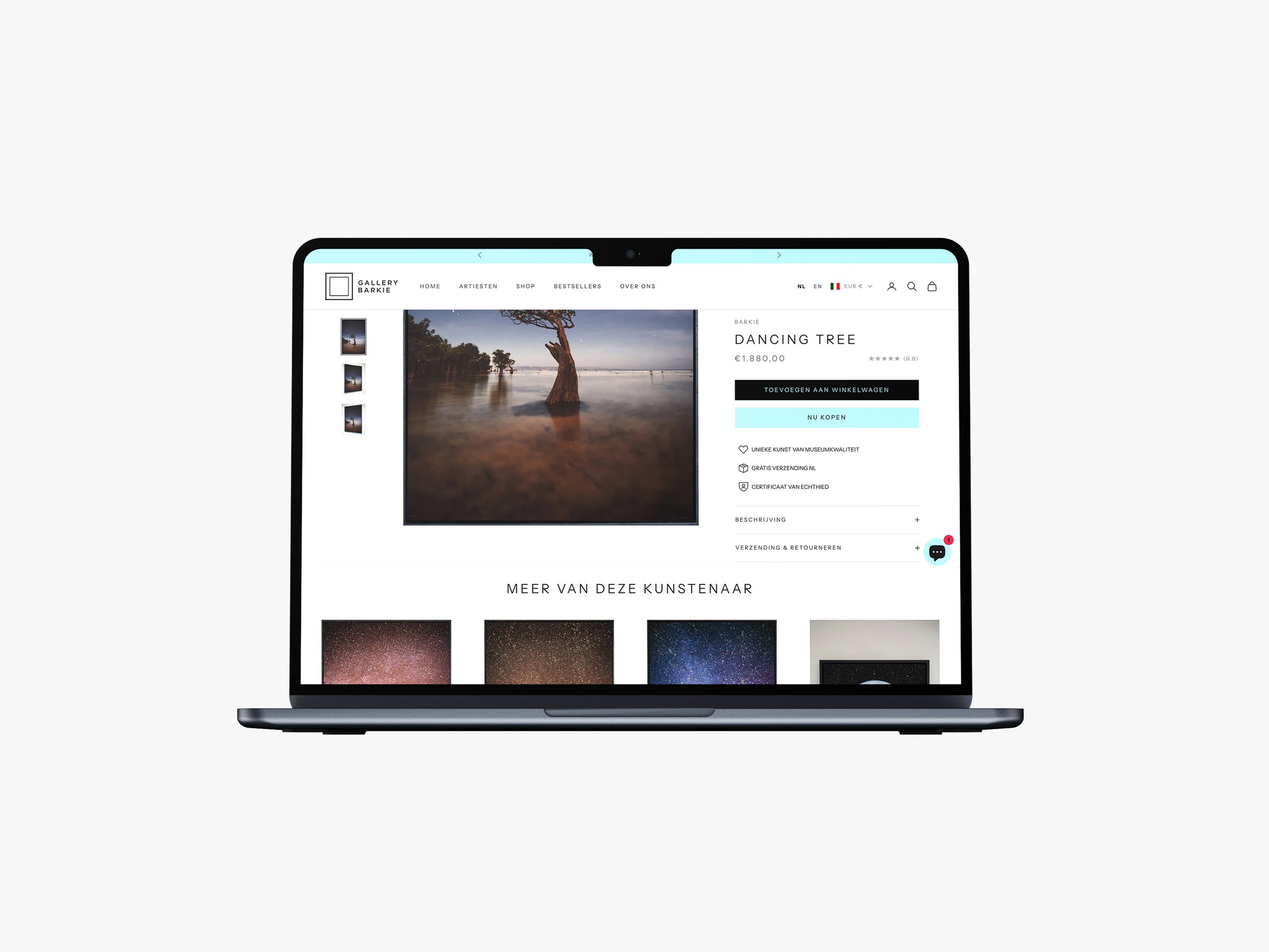 Gallery Barkie mockup