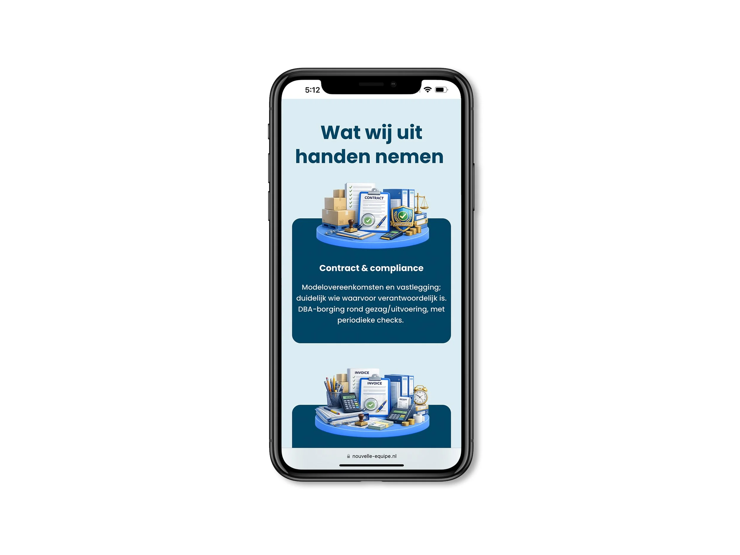 Vacatures Nouvelle Équipe op mobiel