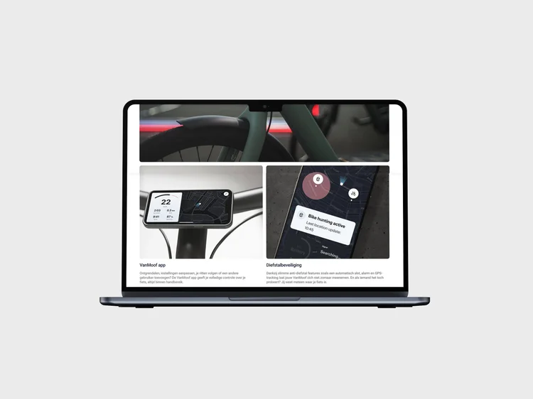 Branding en website VanFoom